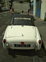 Triumph TR3 Coupe cabriolet, blanche (1955-62)(Lyon, 2020-06) (01)
